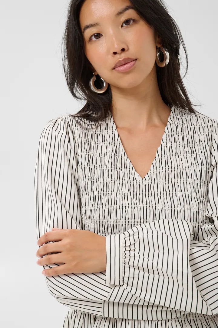 Dewa Blouse- BLACK STRIPE