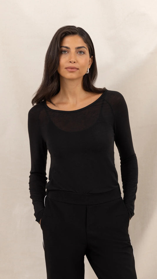 Esme Cashmere Jersey Top