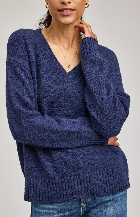 The Tilda Sweater- NAVY