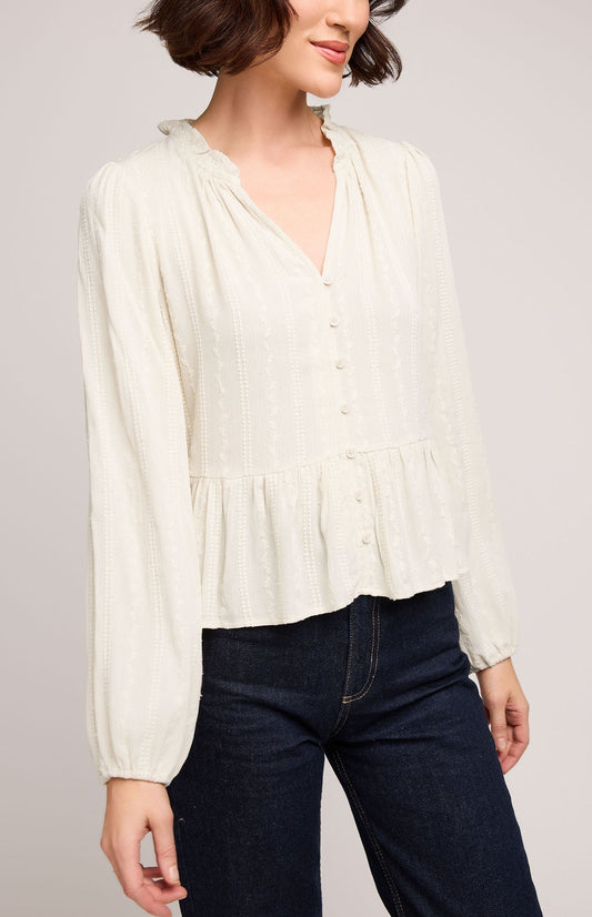 Ophelia Top- CREAM
