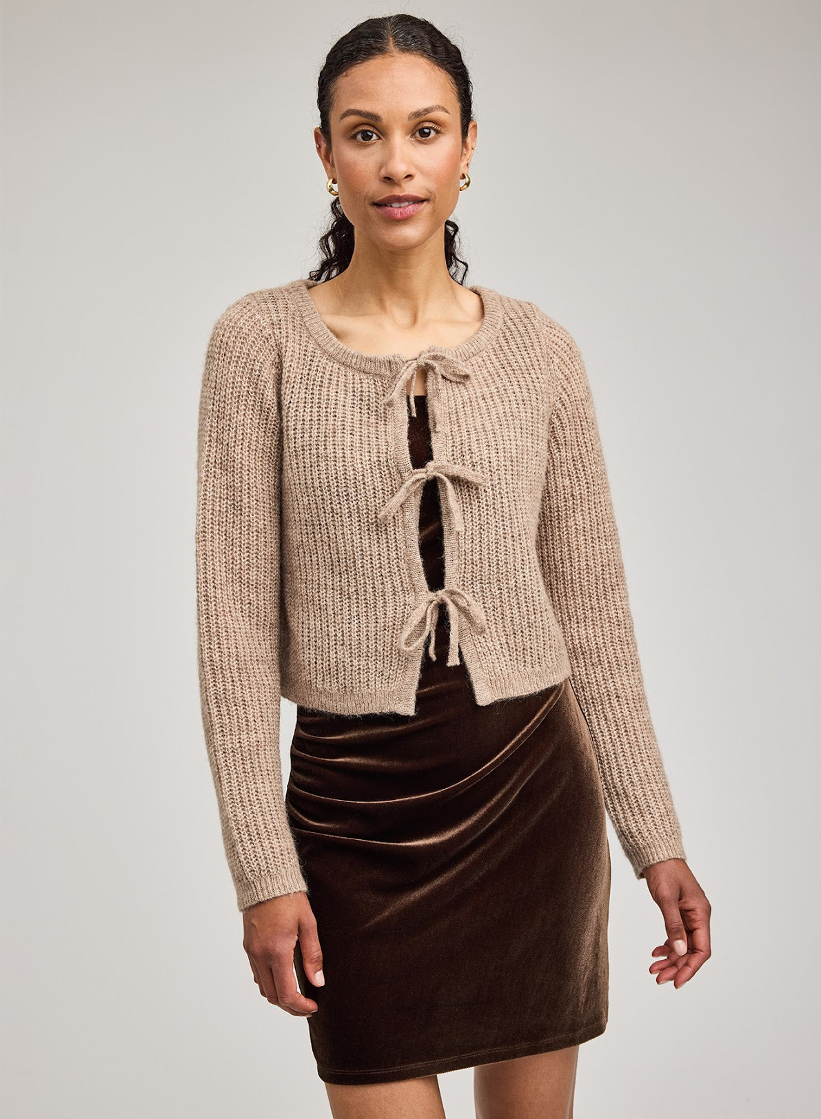 Shayla Sweater- Heather Doe