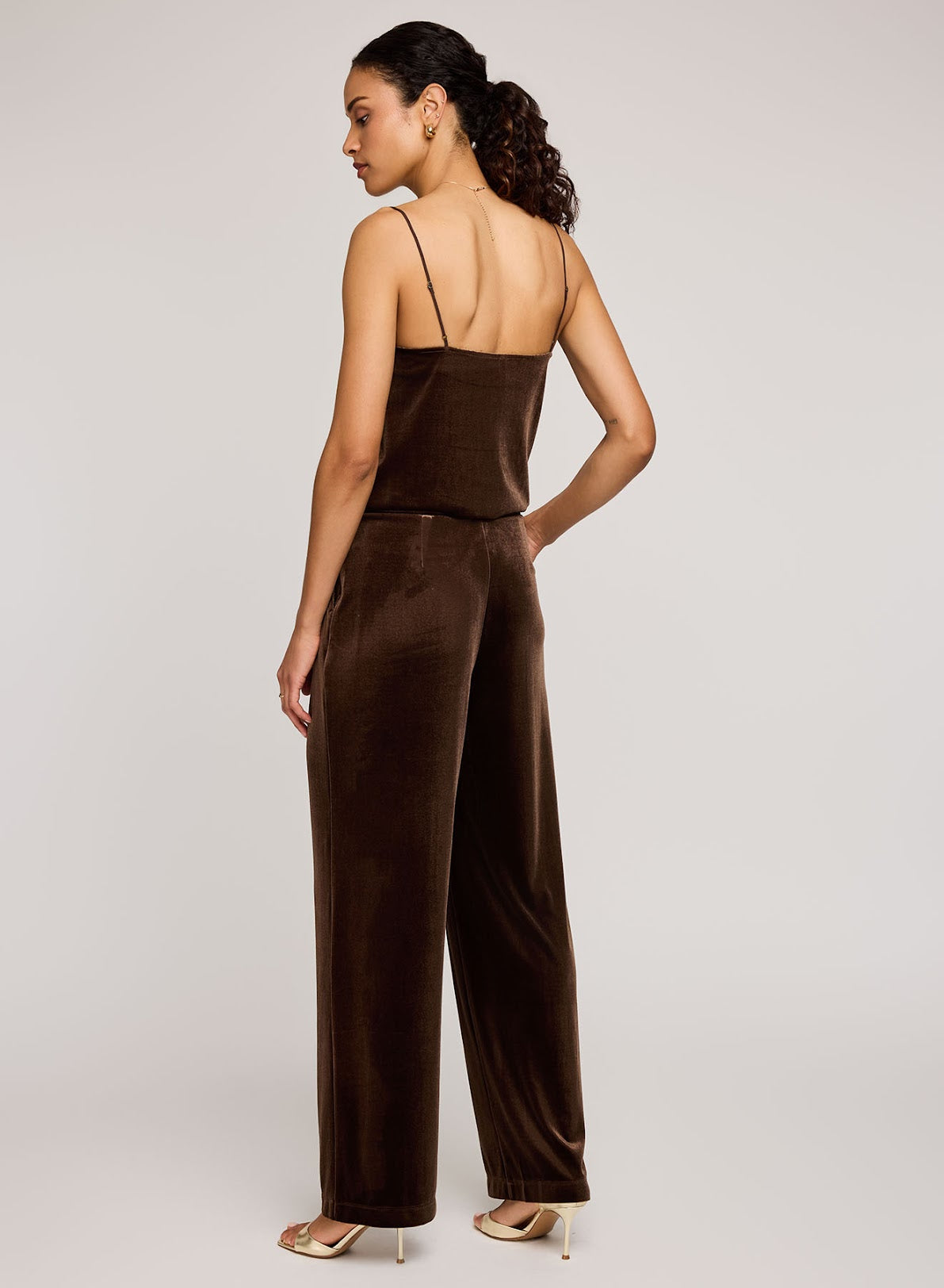 Sylvia Pant- Ganache Brown