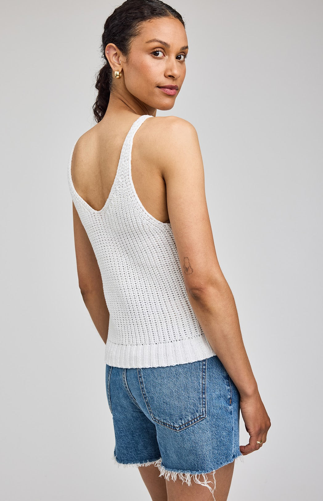 Lizzie Tank- WHITE