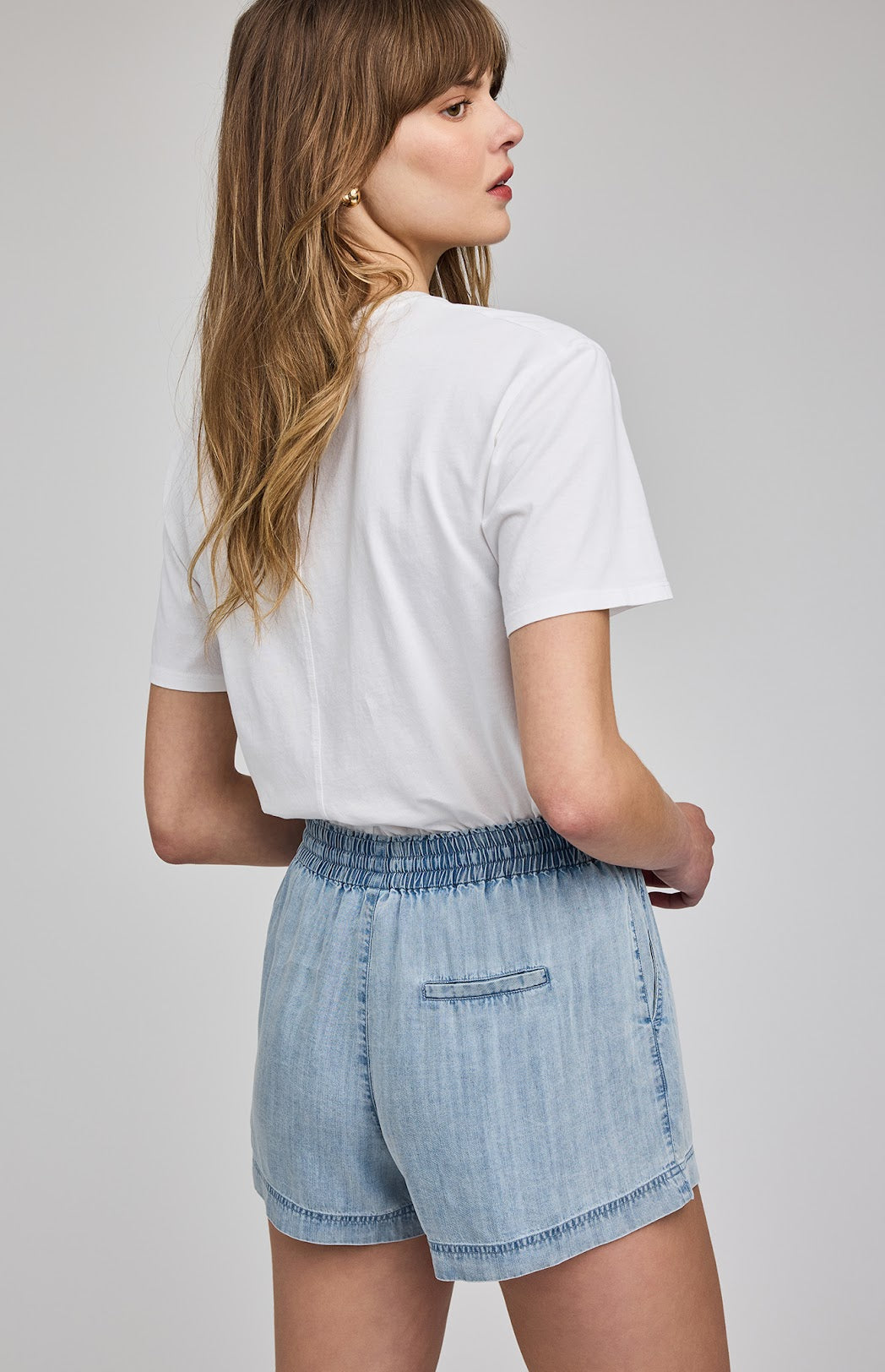 Tessa Chambray Shorts