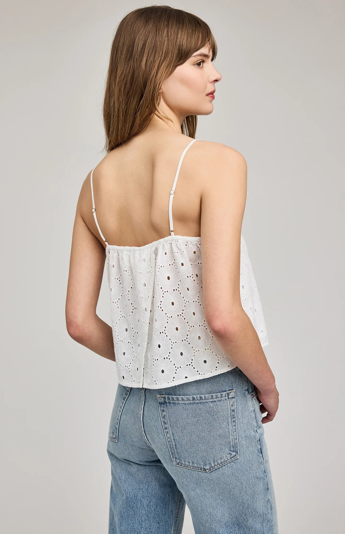 The Elsie Tank- WHITE