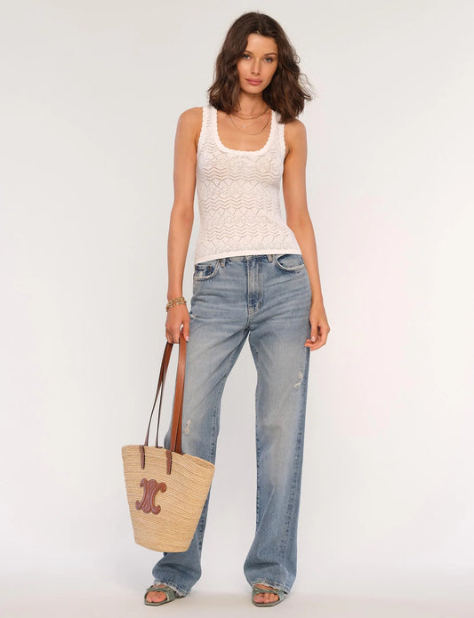 The Naomi Top- White