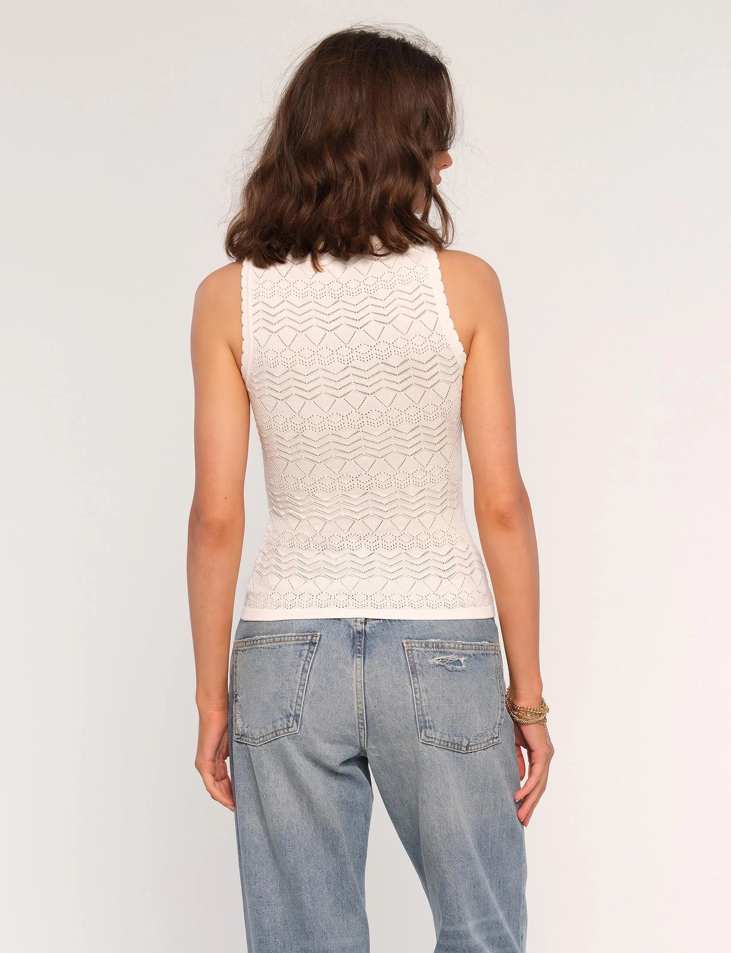 The Naomi Top- White