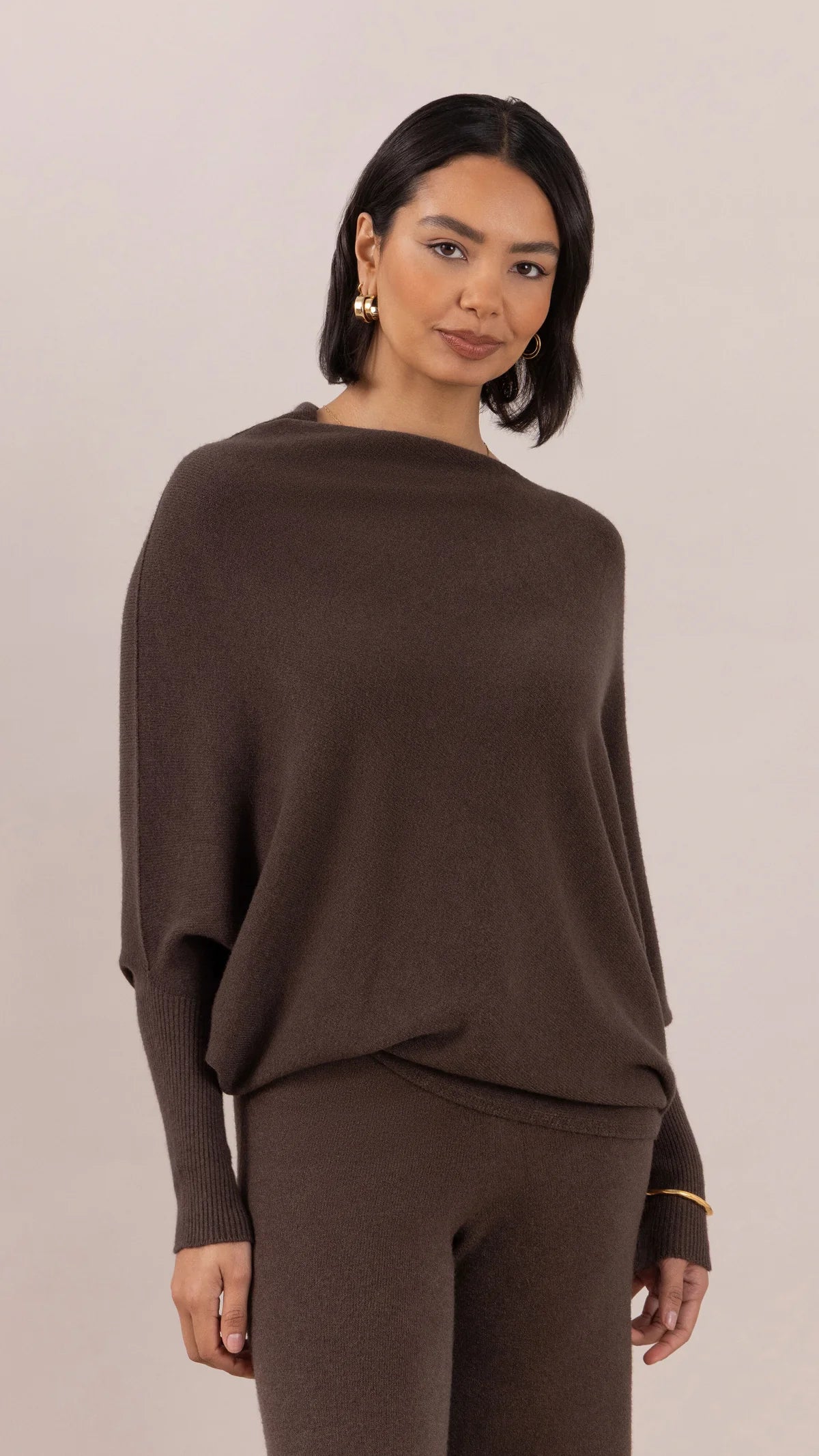 Natalie Sweater- DEEP ESPRESSO
