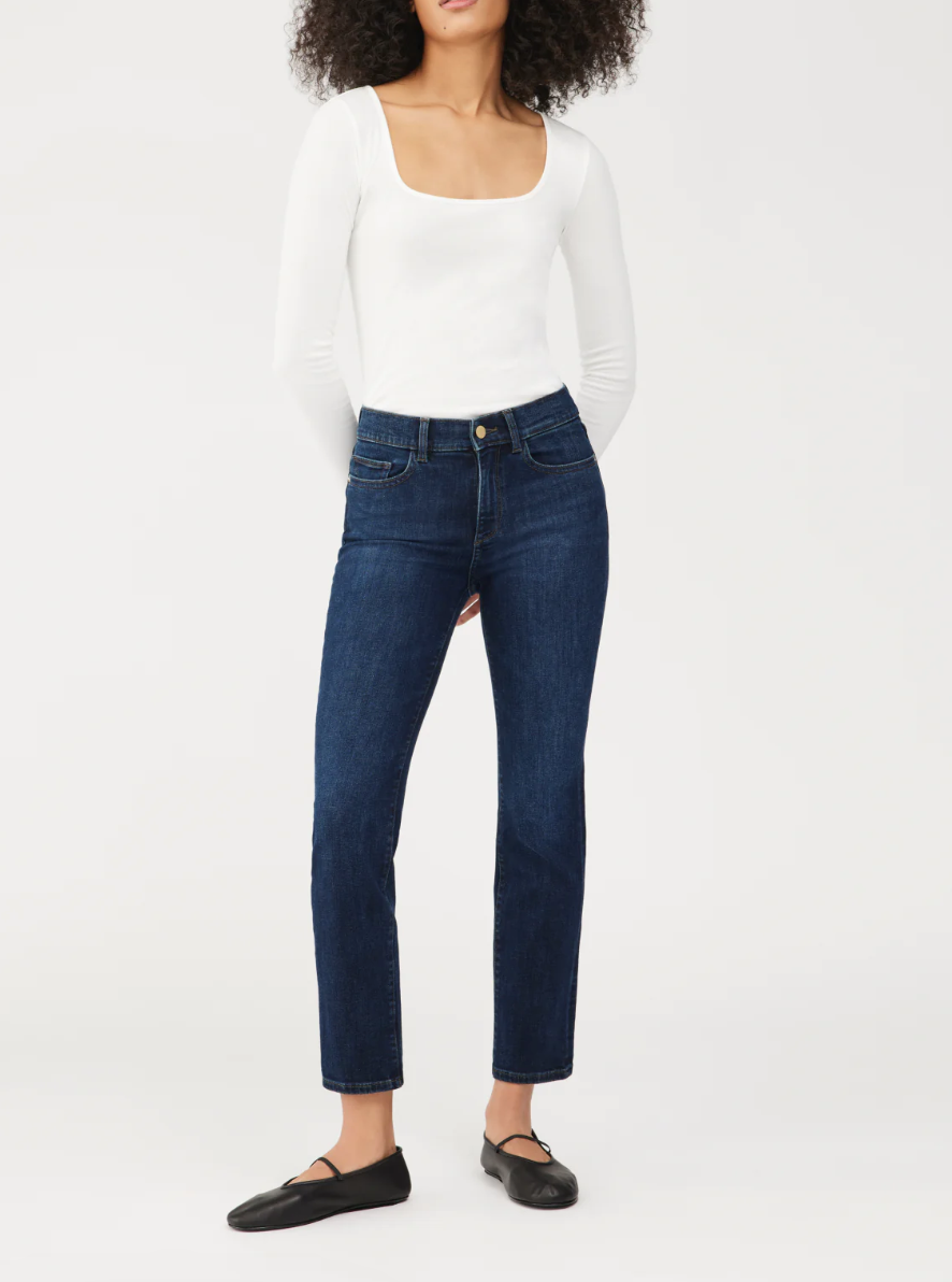 Mara Ankle Jean- INDIA INK