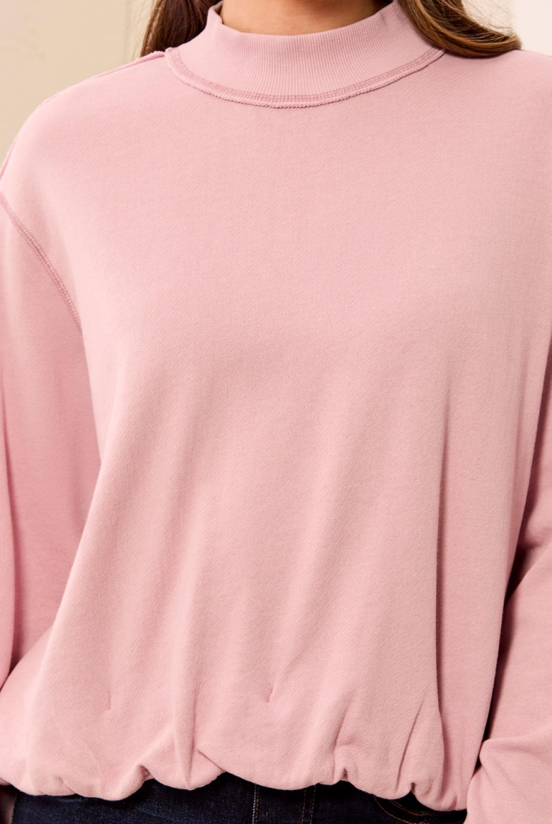 Robbie Sweatshirt- MAUVE PINK