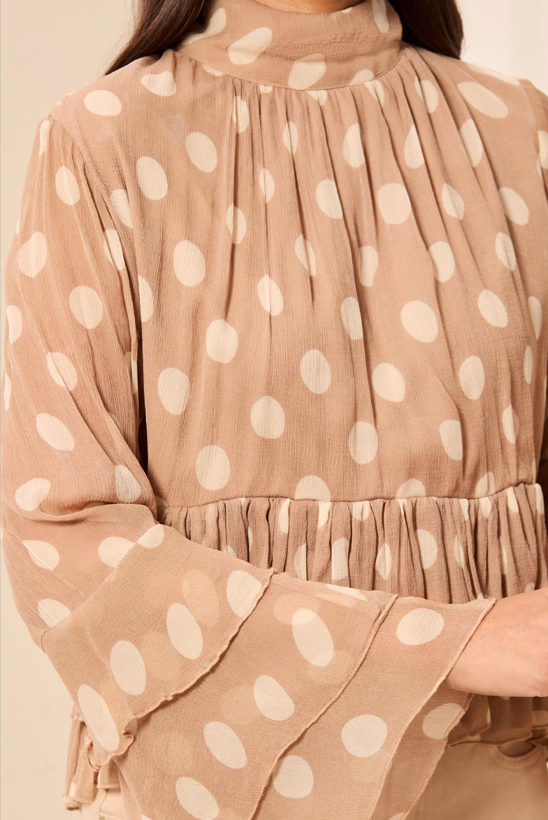 Miley Polka Dot Blouse