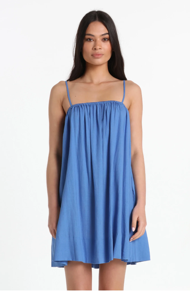 Ferrera Dress- CORNFLOWER BLUE