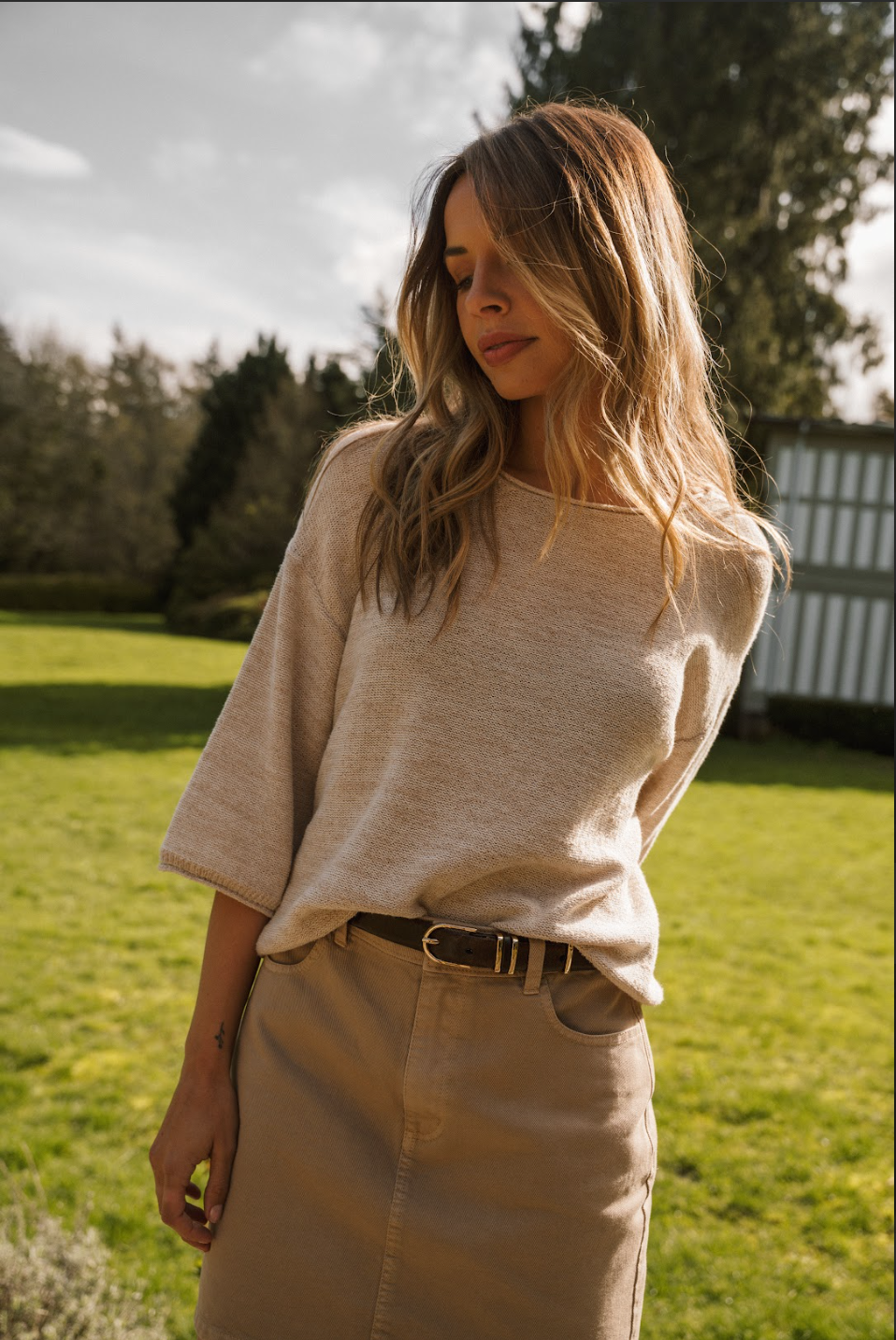 Kerrigan Sweater- BONE