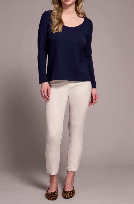 Katie Essential Tee- NAVY