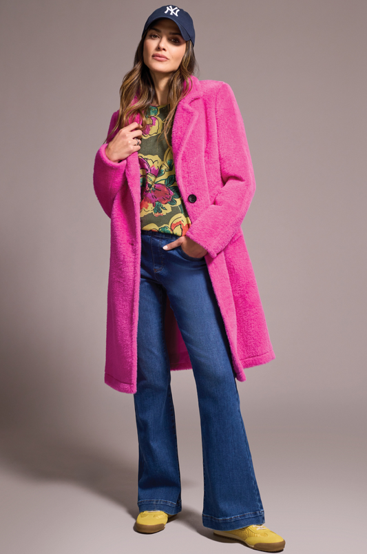 Pink Flambe Coat