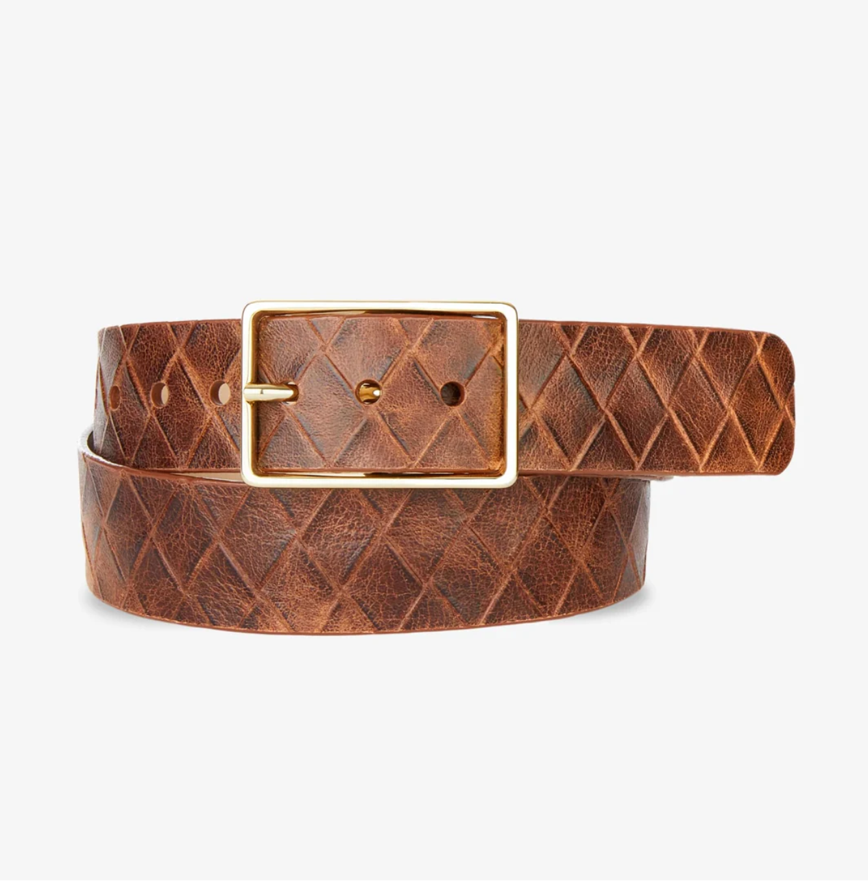 Caloe Belt- Brown Weave