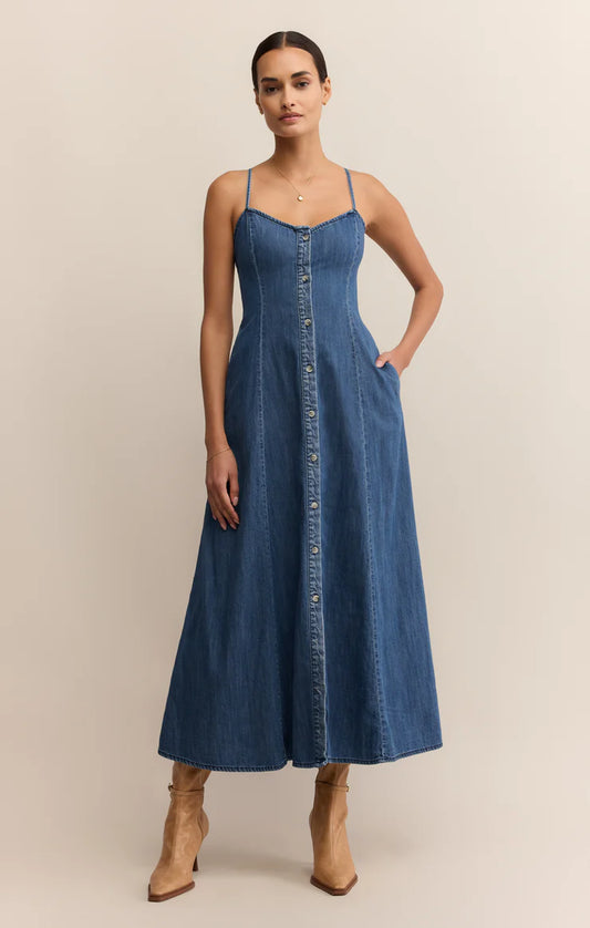 Angel Eyes Denim Dress
