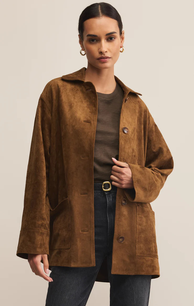 Decker Suede Coat
