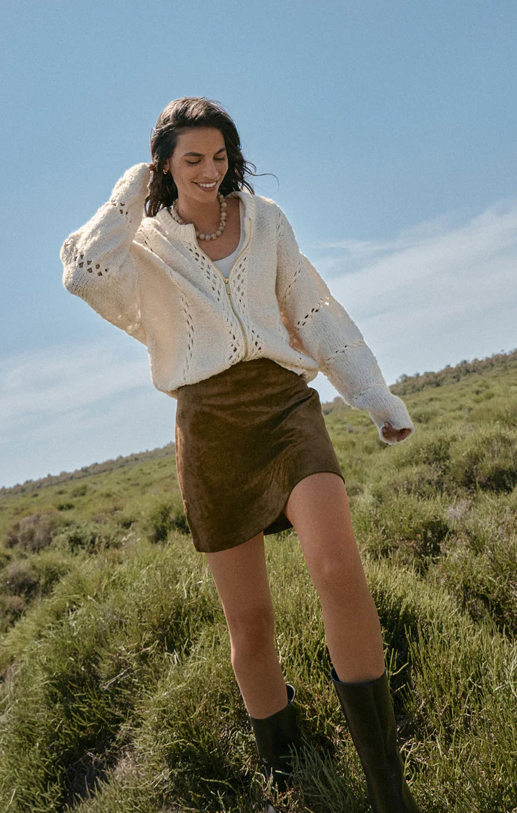 Ciera Suede Skirt