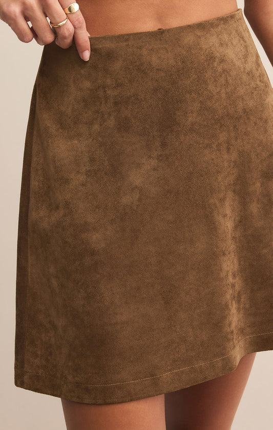 Ciera Suede Skirt
