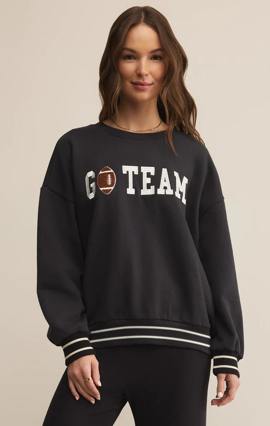 Oversized Go Team Sweatshirt
