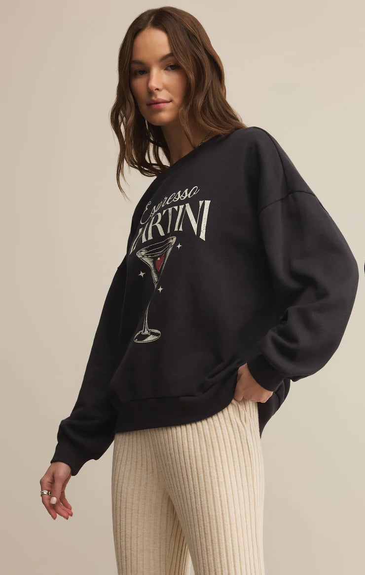 Oversized Martini Sweatshirt