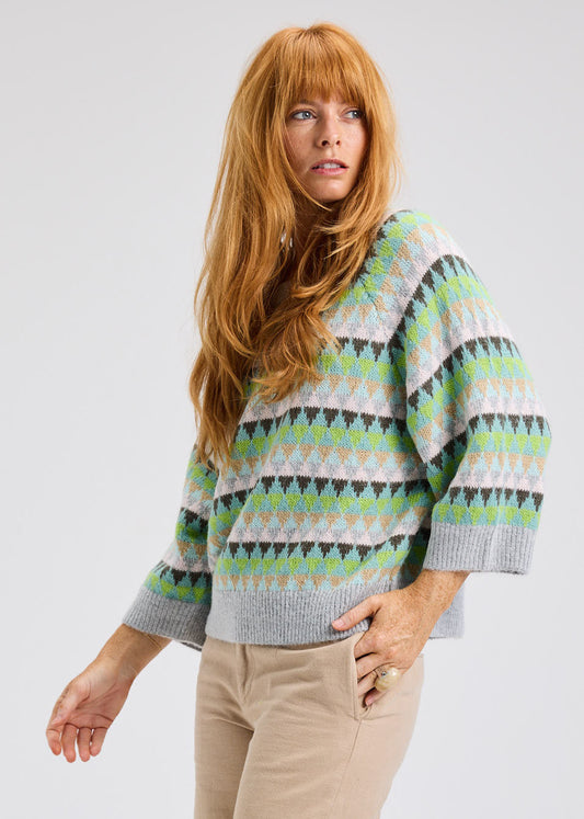 Marl Fairisle Sweater