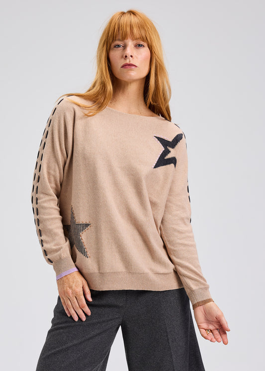 Oat Star Sweater