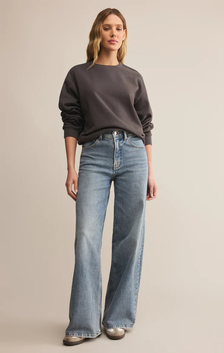 Boyfriend Cotton Sweatshirt