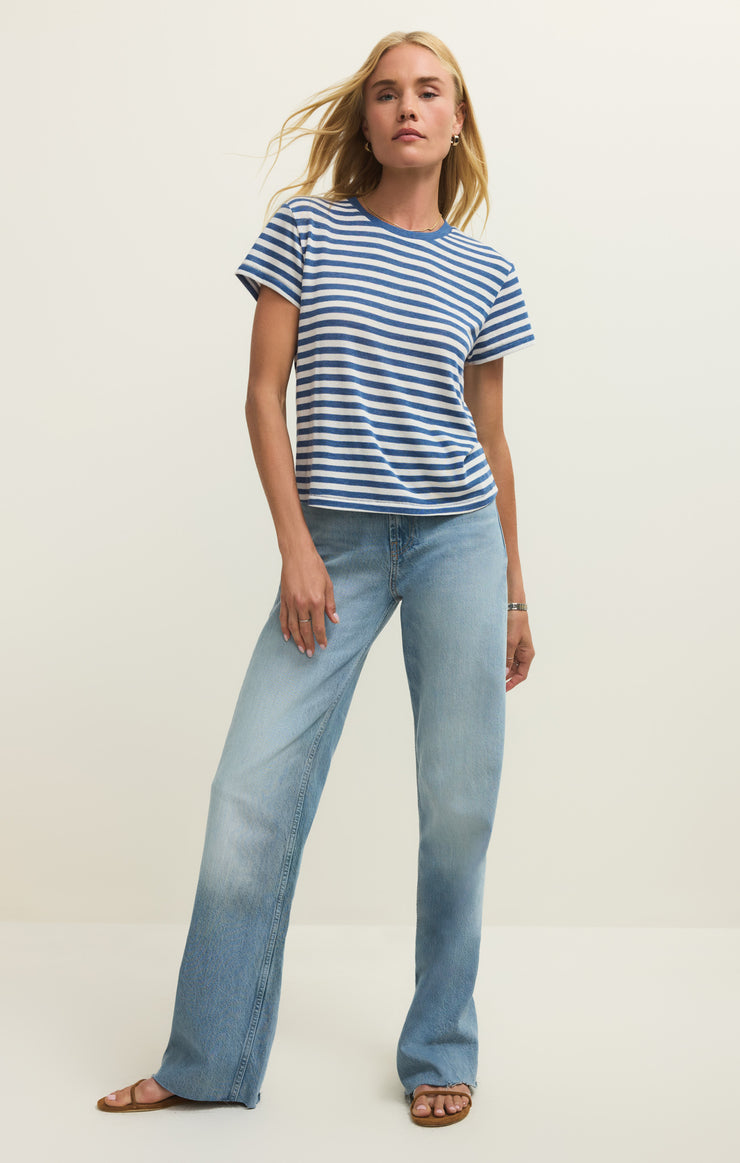 Tourist Airy Striped Tee