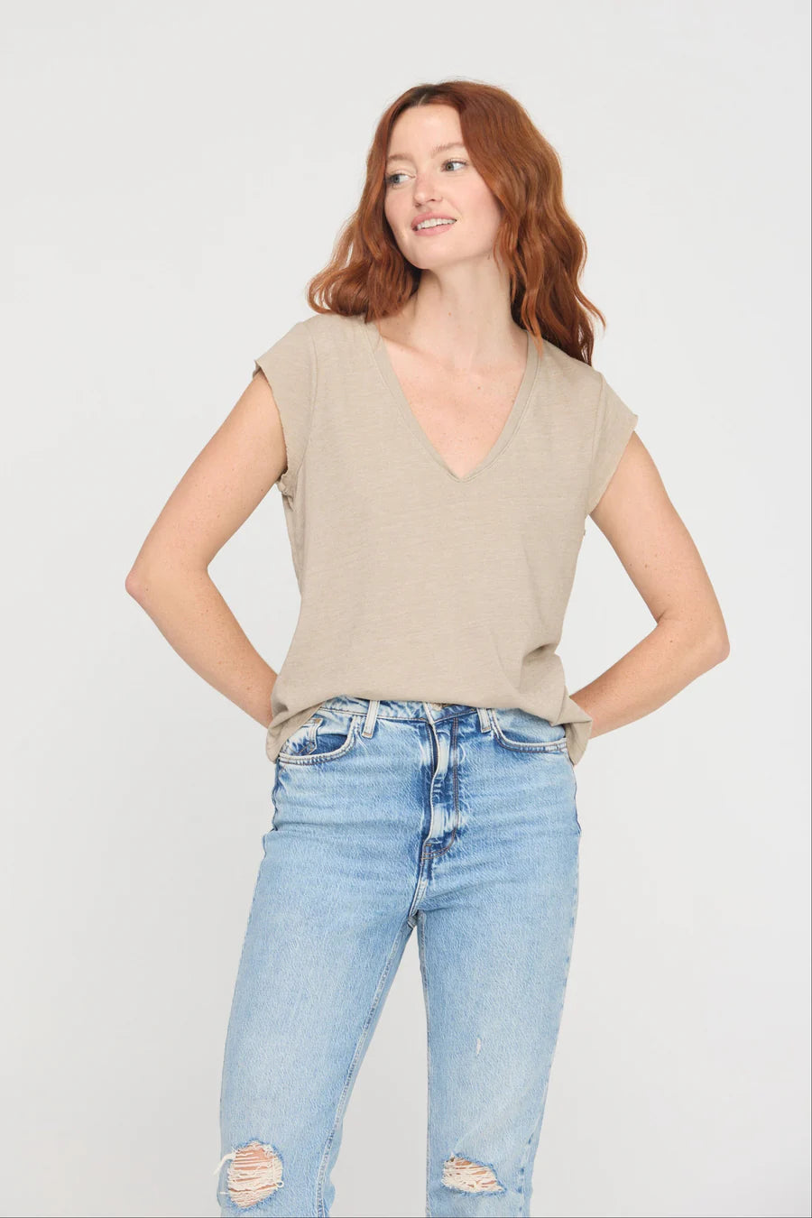 Canyon V-Neck Tee