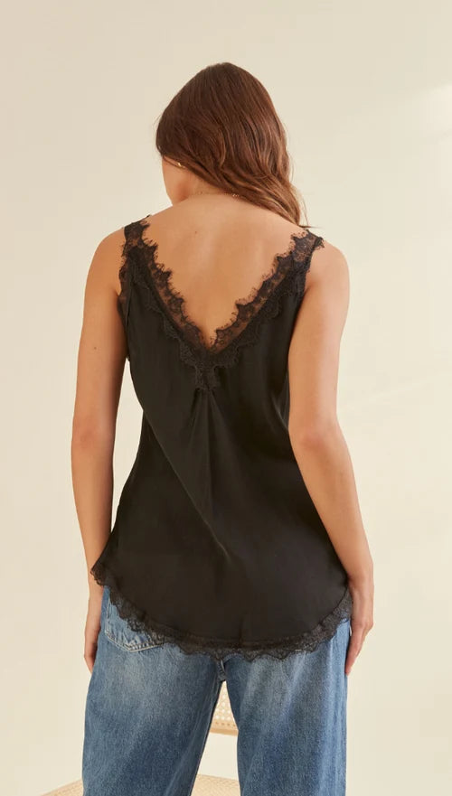 Solange Camisole- BLACK