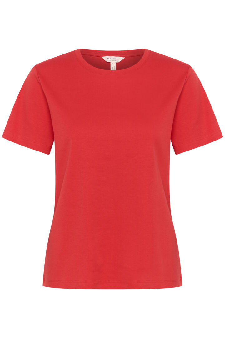 Lenya Tee- MARS RED