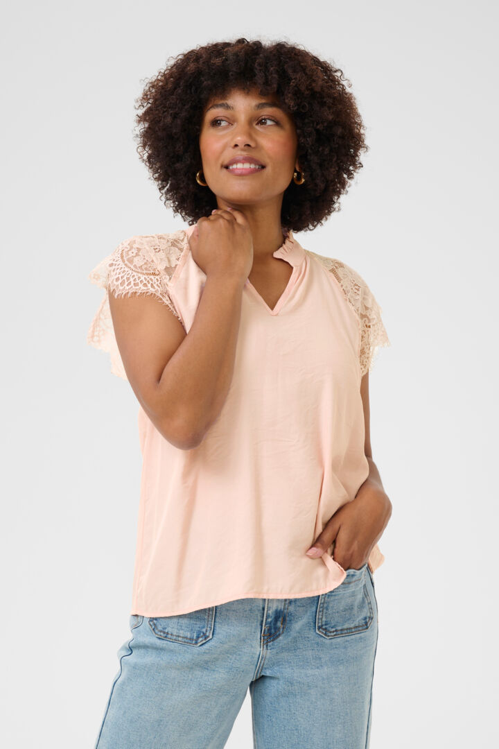 Nola Blouse- SEPIA ROSE