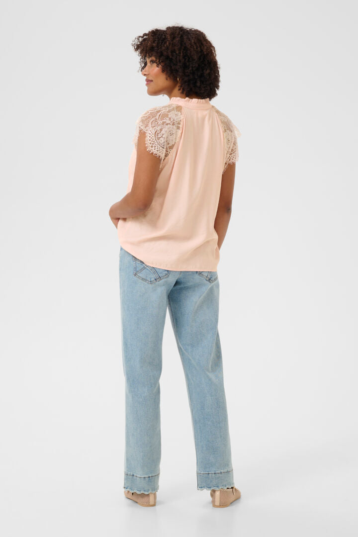 Nola Blouse- SEPIA ROSE