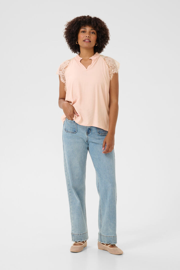 Nola Blouse- SEPIA ROSE