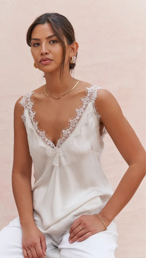 Solange Camisole- WHITE