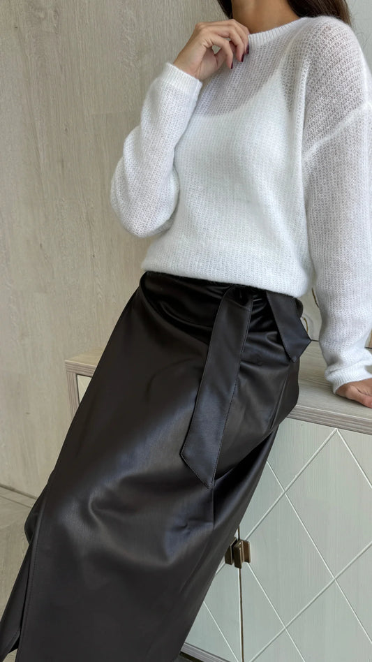 Livia skirt- ESPRESSO