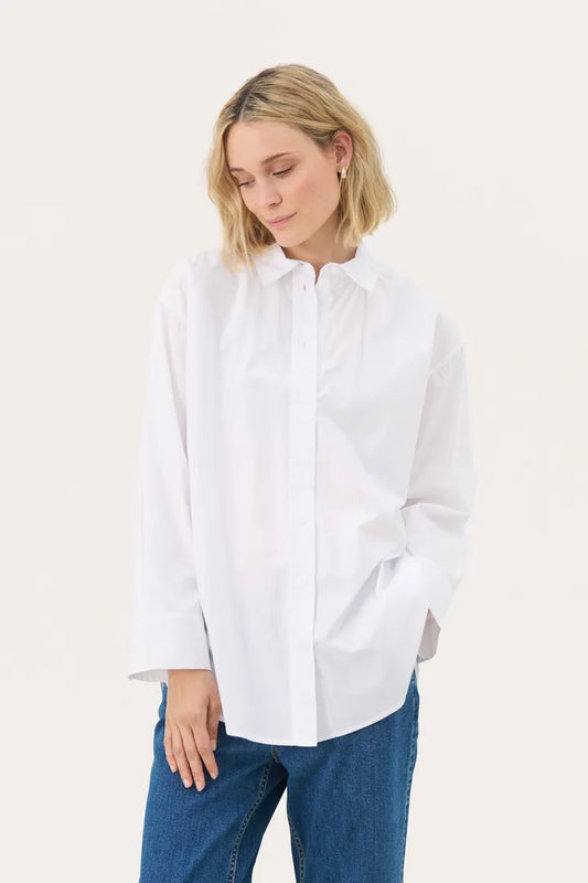 Savanna Shirt- BRIGHT WHITE