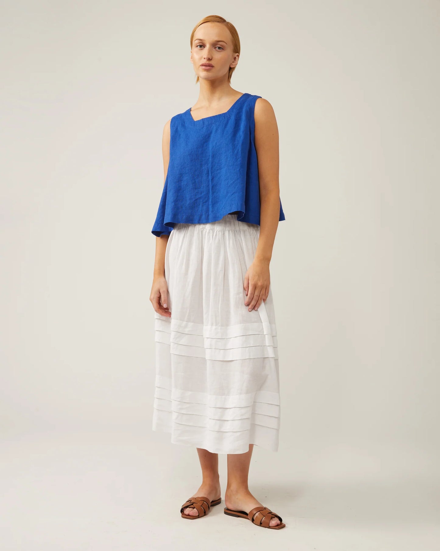 Ava Tank- ROYAL BLUE