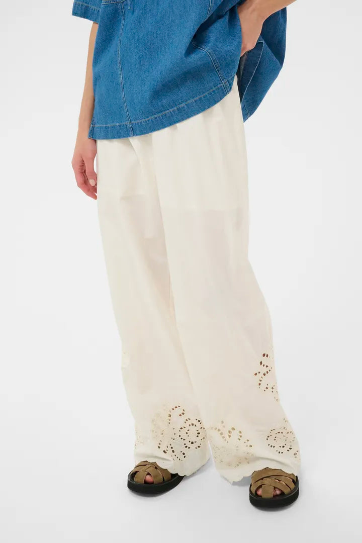 Agnethe Pant- WHITE