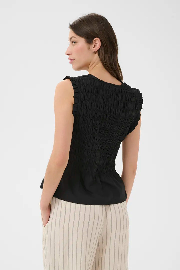 Borgny Top- BLACK