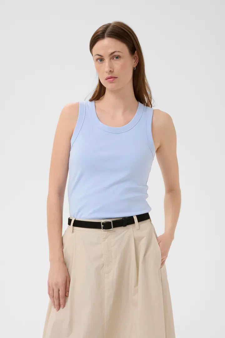 Bessy Tank- POWDER BLUE