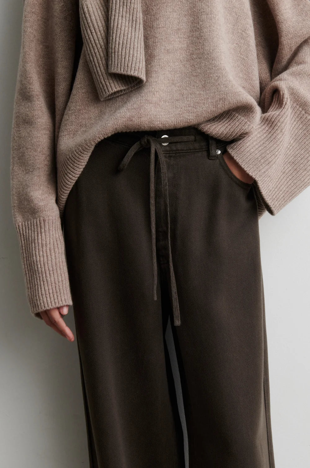 Irven Olive Denim Jeans