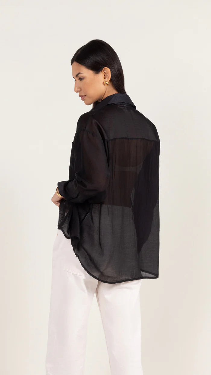 Ines Shirt- BLACK