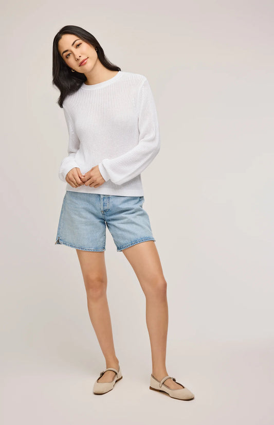 The Maxine Sweater- White