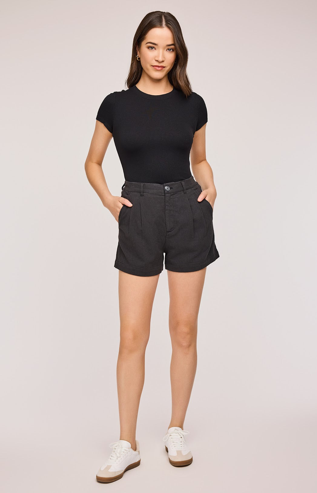 The Ritz Short- WASHED BLACK