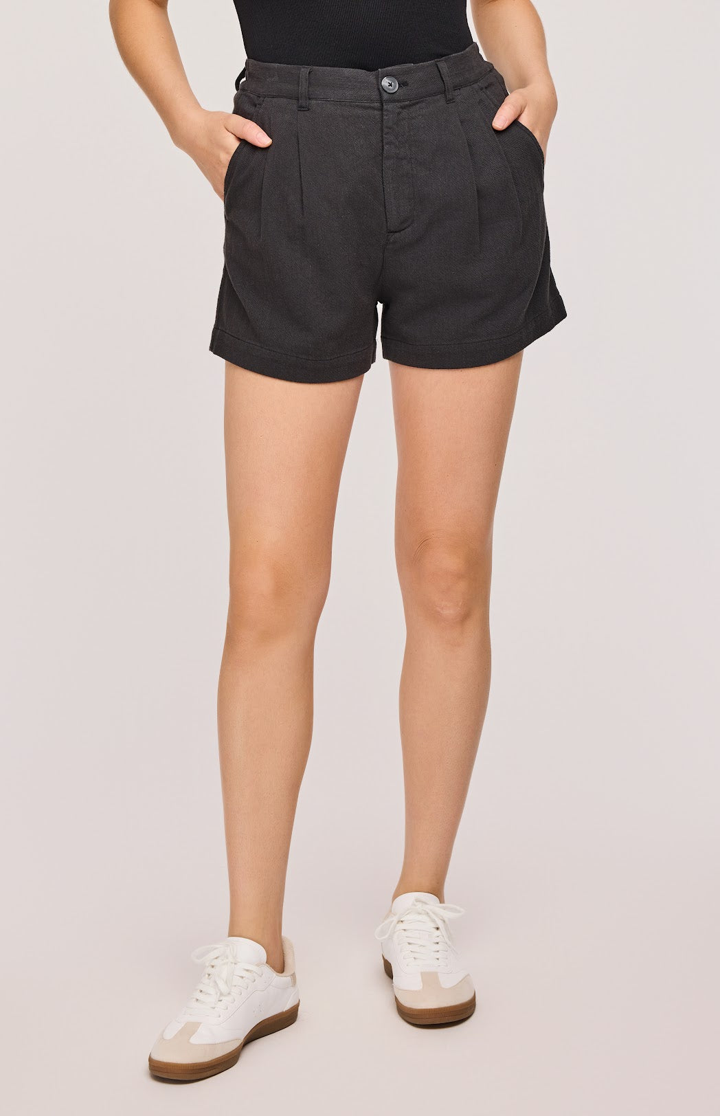 The Ritz Short- WASHED BLACK