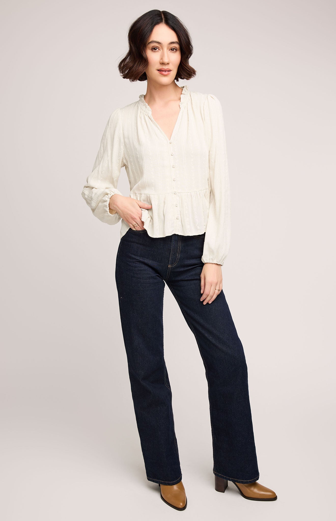Ophelia Top- CREAM