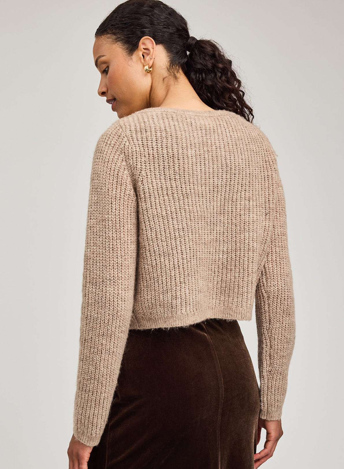 Shayla Sweater- Heather Doe